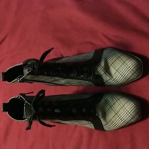 Naturalizer Sevilla plaid boots, 7 1/2wide